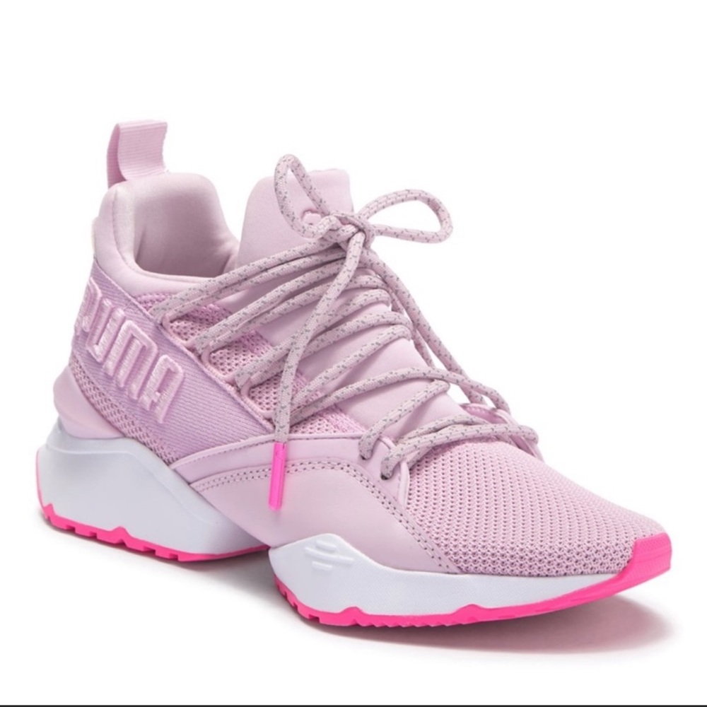 Puma Purple Muse Maia Street Sneaker Size 7
